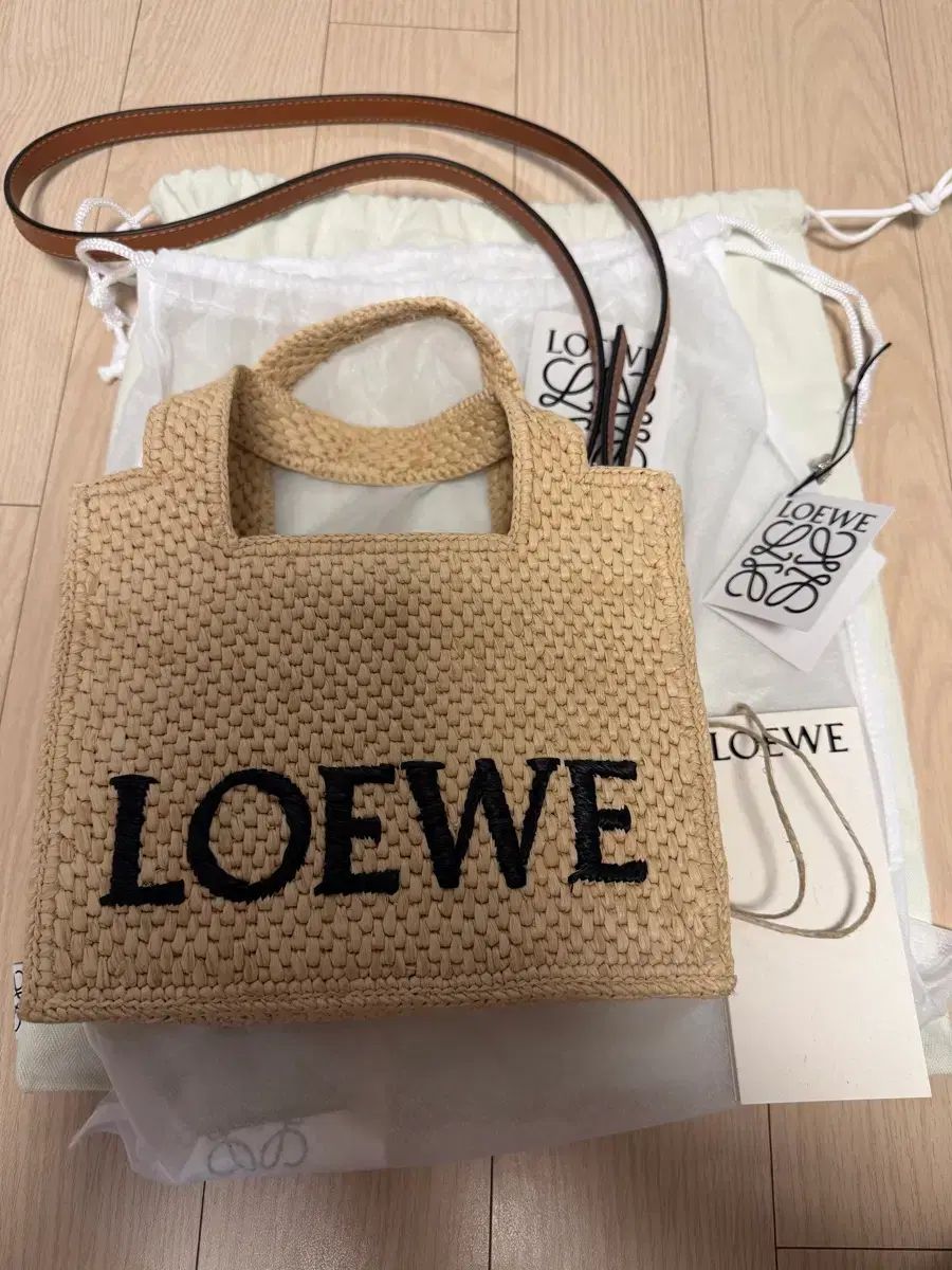 LOEWE ロエベ ラフィア ラタン トートバッグ mini サイズ