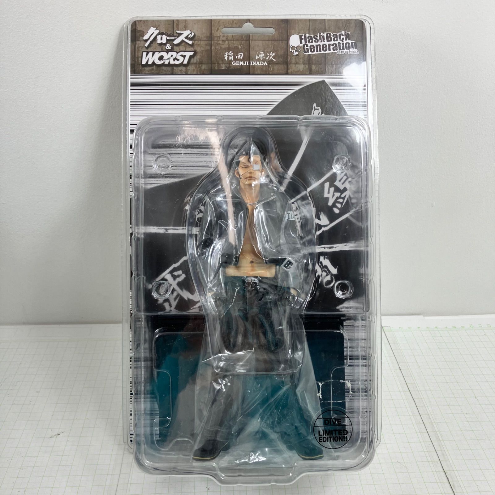 クローズ&WORST FBG 髑髏の系譜 奈良 稲田 金 阪東 フィギュア Amazon.co.jp: クローズ＆WORST フラッシュバックジェネレーション