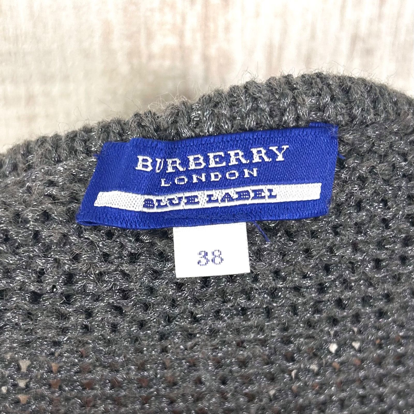 BURBERRY BLUE LABEL バーバリーブルーレーベル ウール モヘヤ