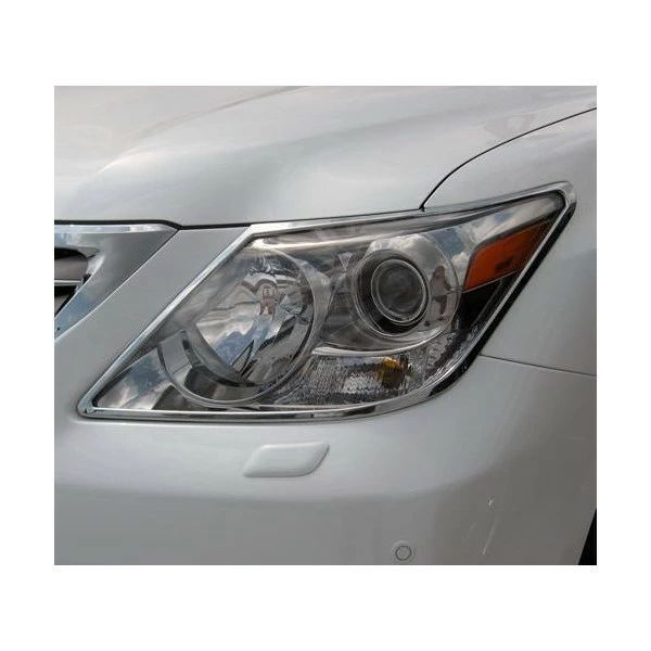 LEXUS レクサス LX570　クローム ヘッドライトリム