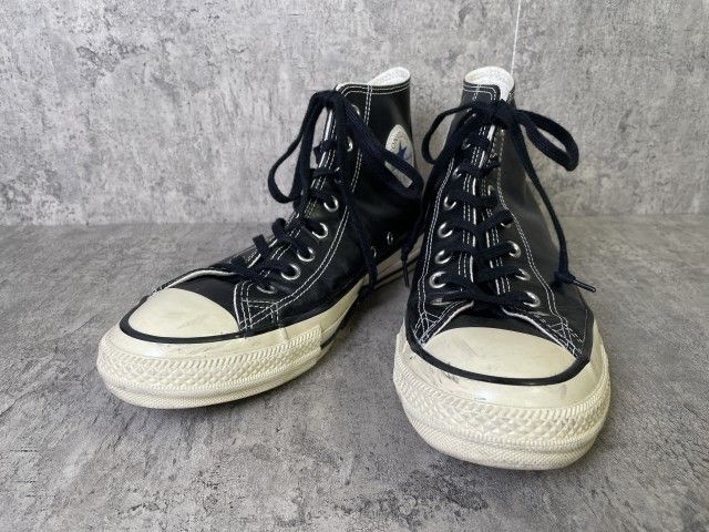 【中古】CONVERSE ｺﾝﾊﾞｰｽ ALL STAR HI ｵｰﾙｽﾀｰ ﾊｲ ﾚｻﾞｰ ｽﾆｰｶｰ ﾌﾞﾗｯｸ 26.5CM 33970262