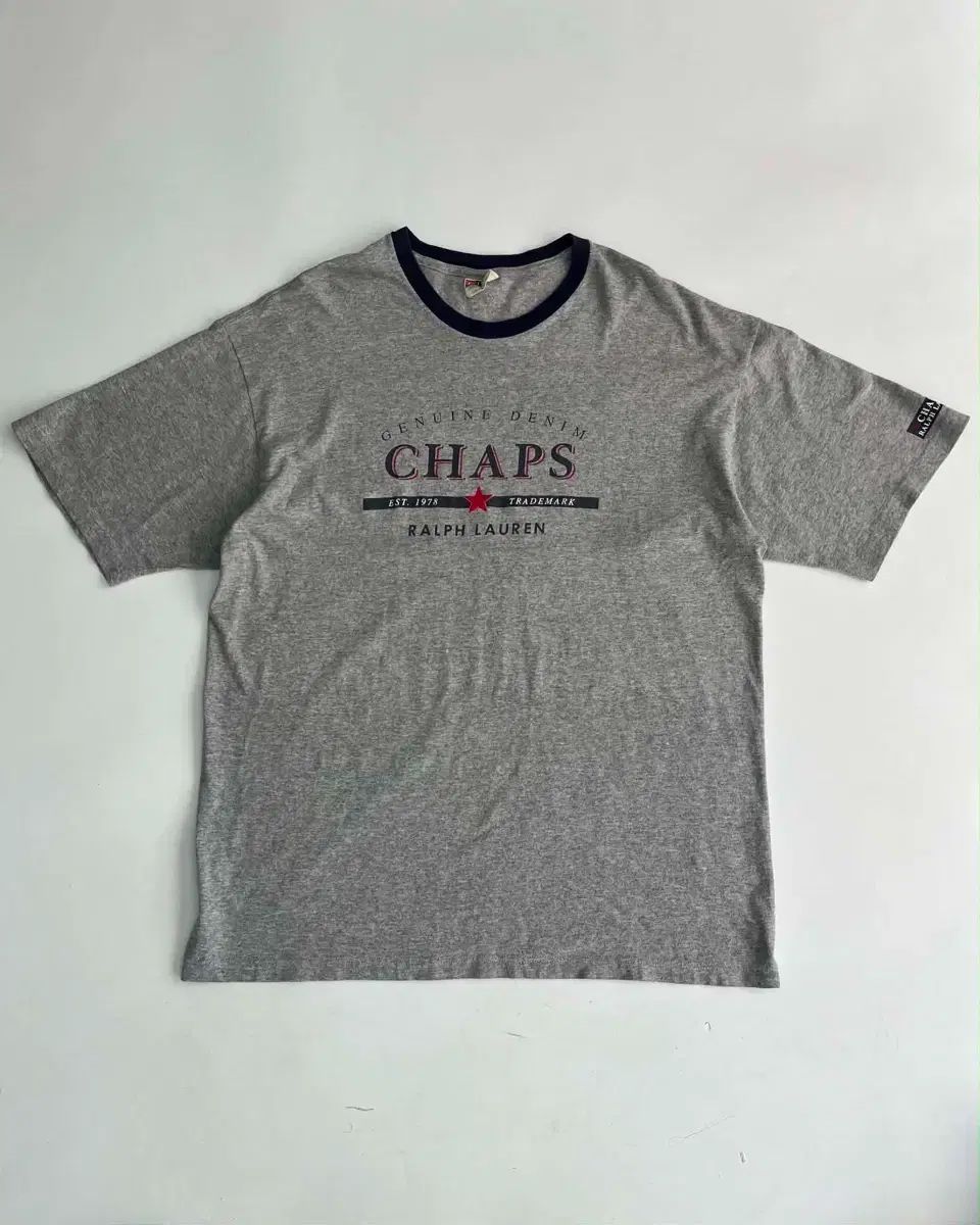 L CHAPS by Ralph Lauren ロゴ Tシャツ