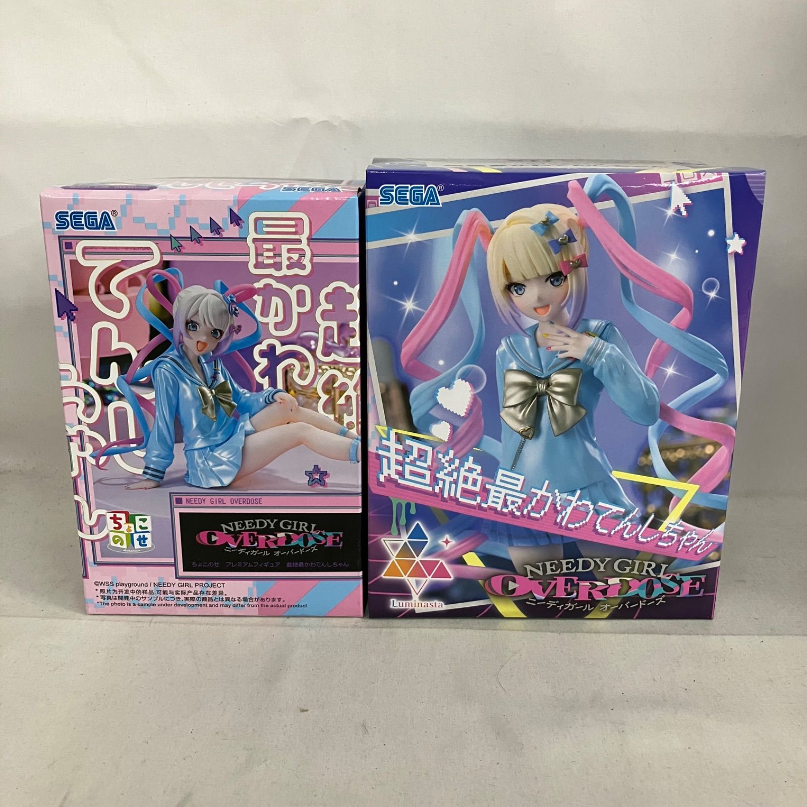 でんちゃん 1/25 未開封 ニーディガール オーバードーズ ちょこのせ 他 超絶最かわ