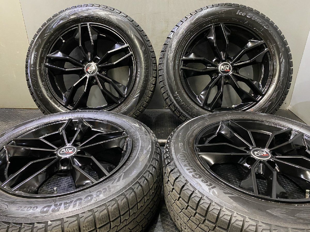 YOKOHAMA G075 235/60R18】スタッドレス【MSW by O.Z MSW71 18インチ 