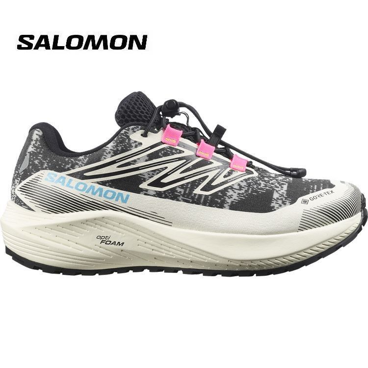 サロモン SALOMON レディース AERO FLOW GRVL GORE-TEX L492562 防水 GORE-TEX グラベル 靴 トレイルランニングシューズ トレラン スニーカー