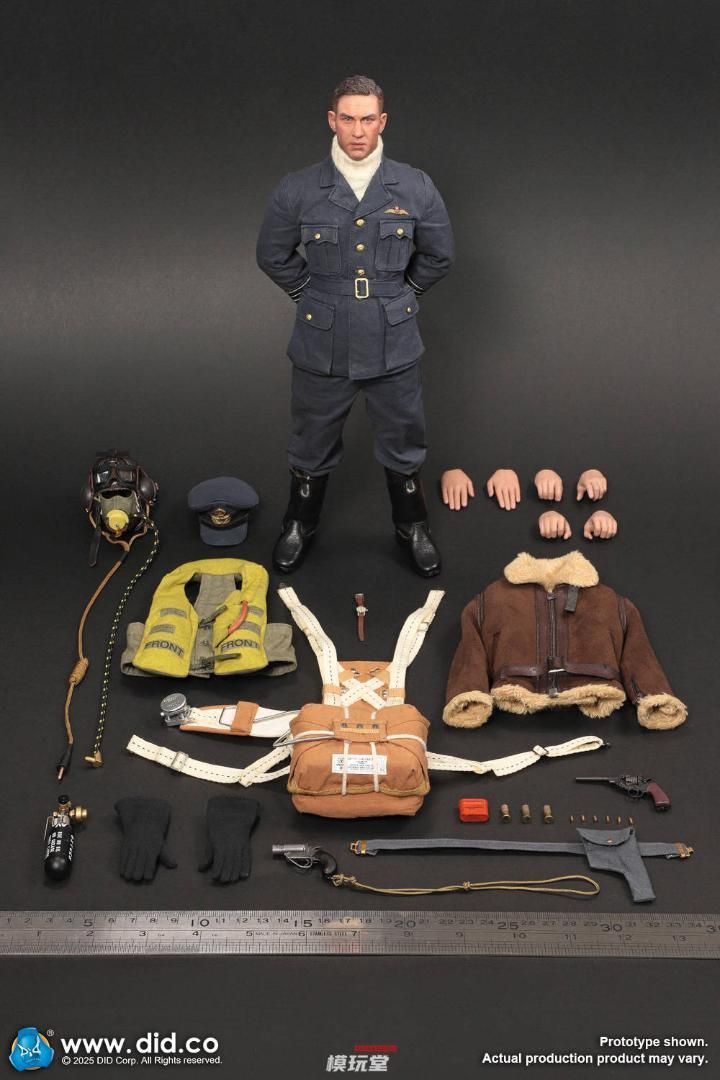DID 1/6 WW2 イギリス空軍 パイロット 中隊長 トム 未開封新品 K80187