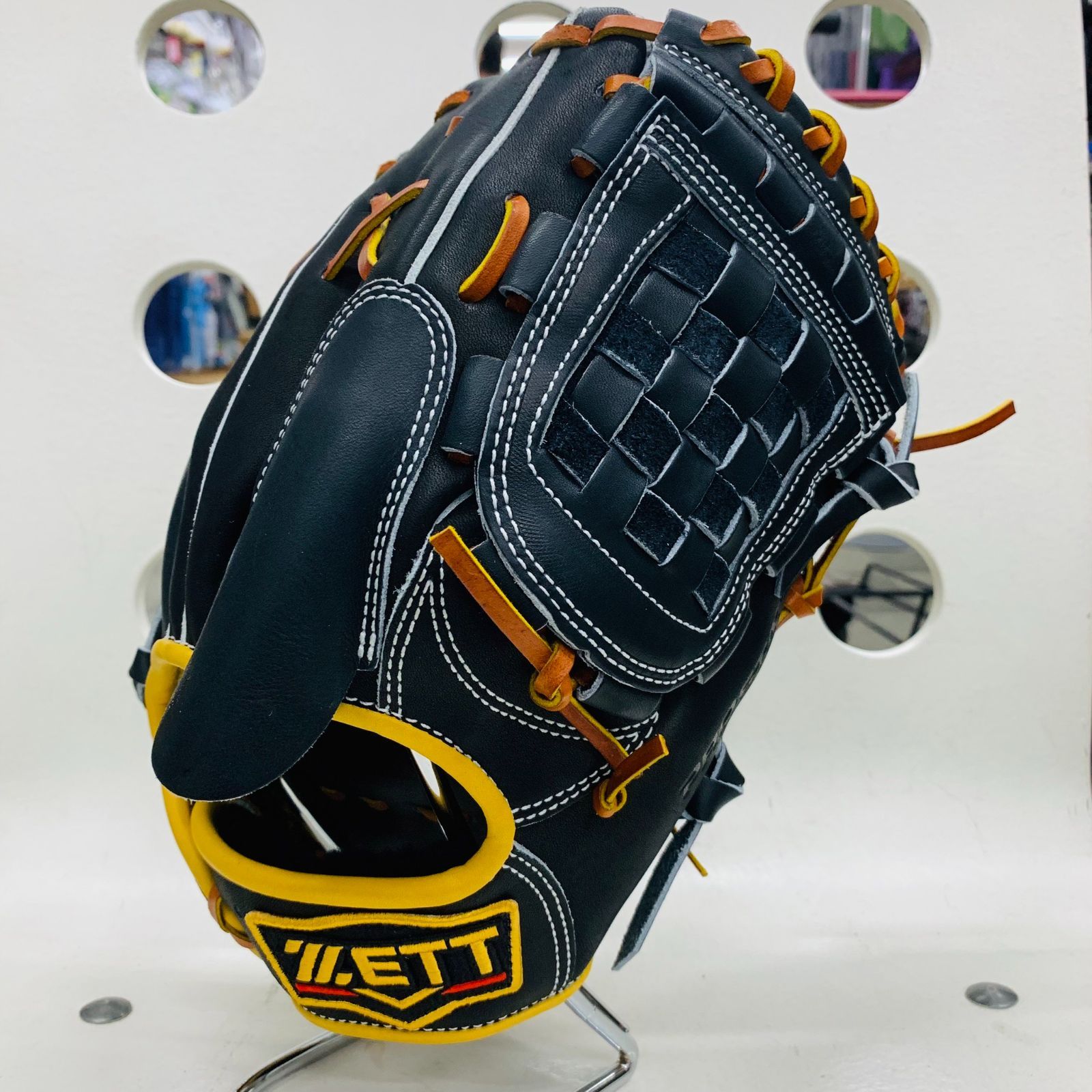 【当店オリジナルモデル】 受注生産商品　ゼット　ZETT　プロステイタス　PROSTATUS　オリジナルオーダーグラブ　軟式用　投手用　ピッチャー用　千賀型　521型