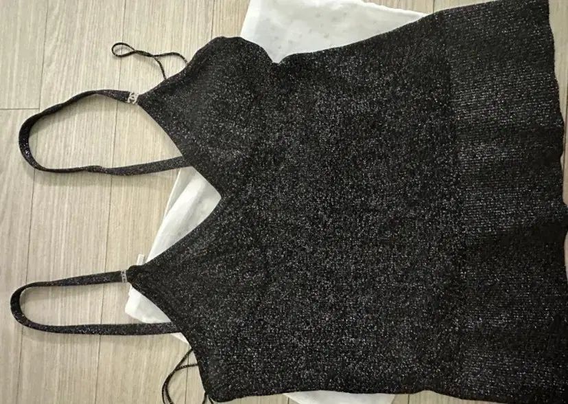 シャネル ブラック ニット トップス