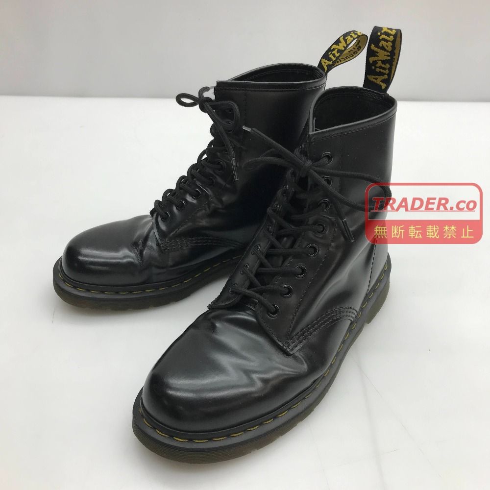 05w20892 ドクターマーチン Dr.Martens 8Hole ブラック/黒 UK9 EU43 ベトナム製 メンズ ブーツ AW006 【中古品】