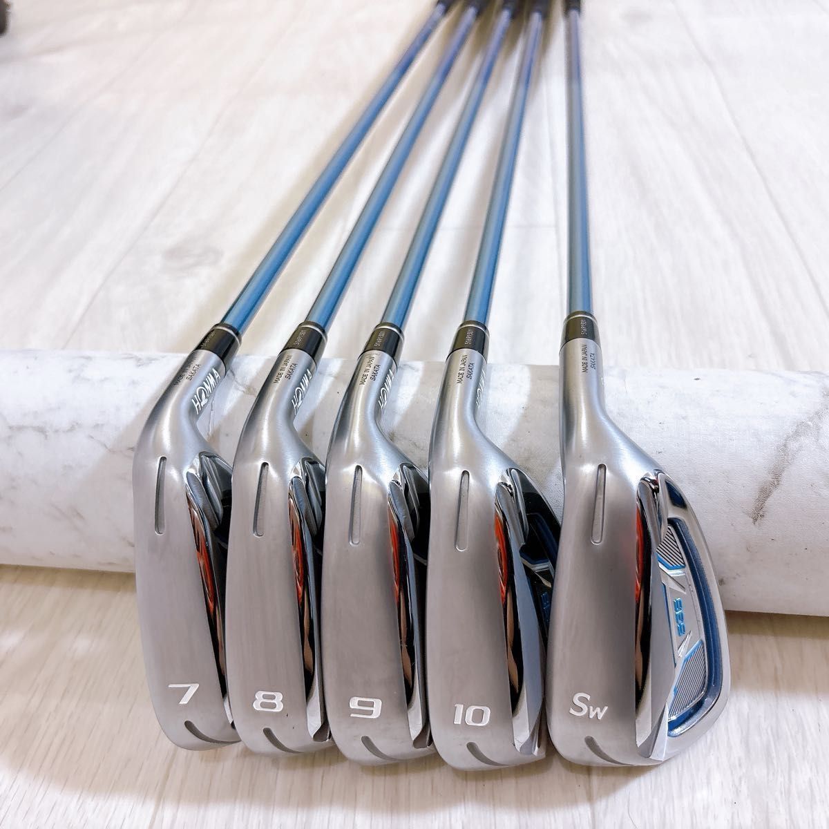 美品 HONMA Be ZEAL 535 ビジール レディースゴルフセット 9本 初心者