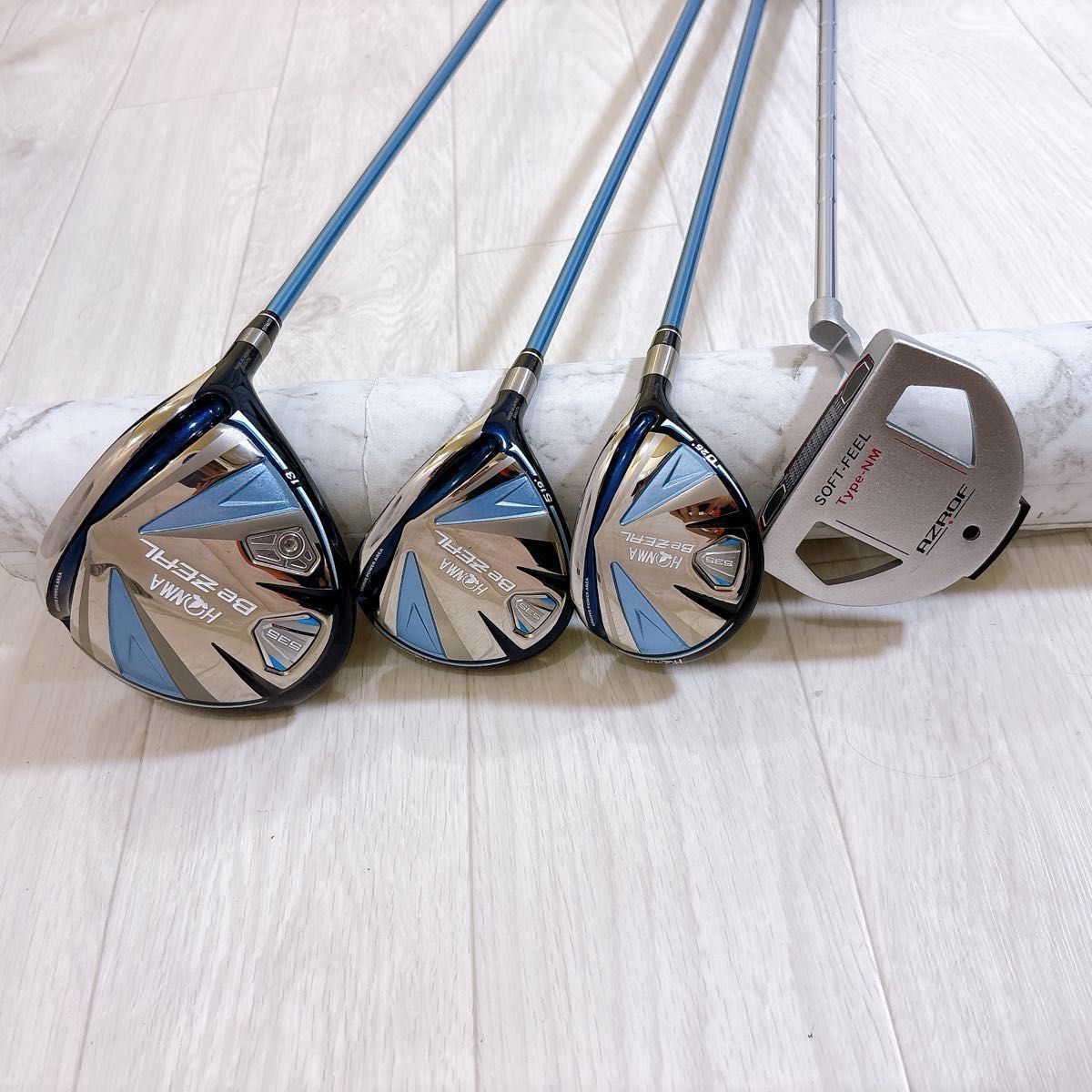 美品 HONMA Be ZEAL 535 ビジール レディースゴルフセット 9本 初心者