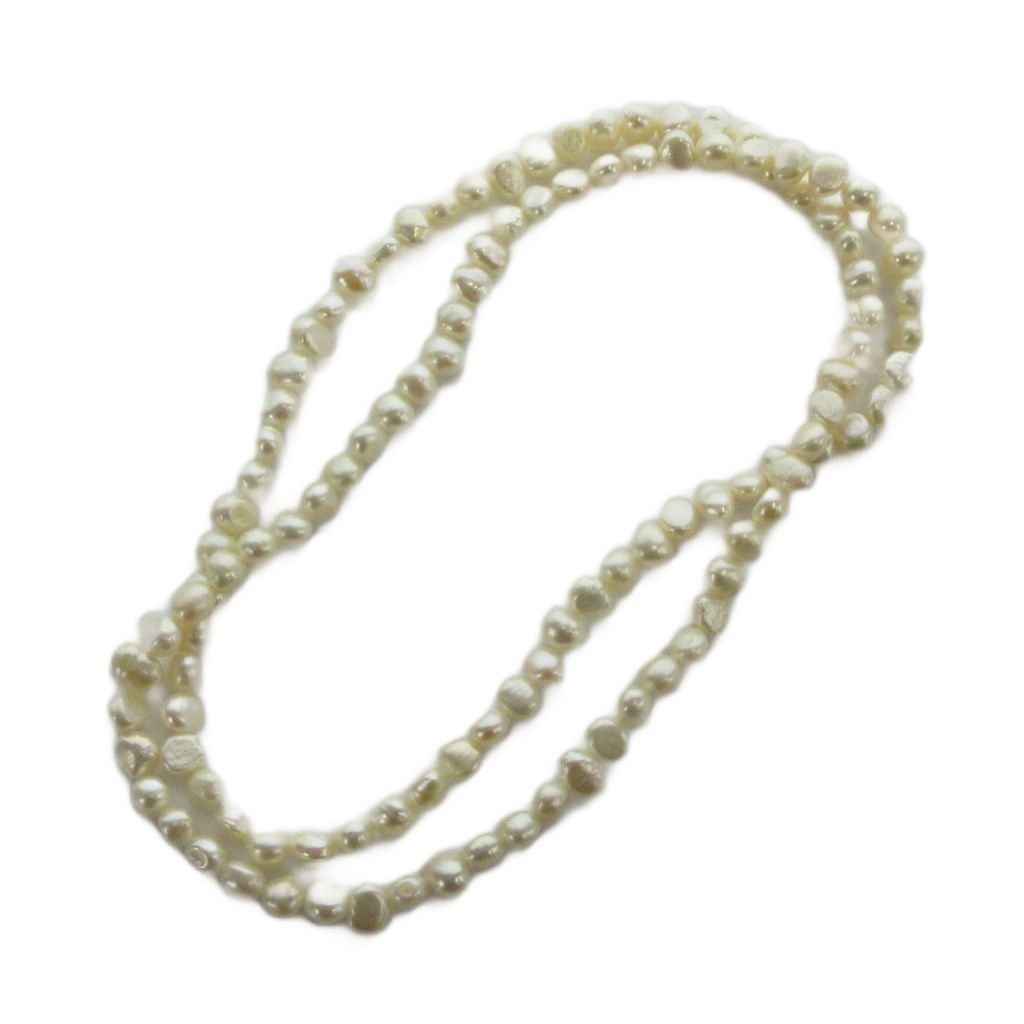 ノーブランド品 ネックレス アクセサリー パール 真珠 白 ホワイト ■GY11 /MQ