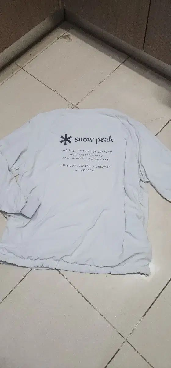 Snow Peak WIND AND WISH 長袖 L