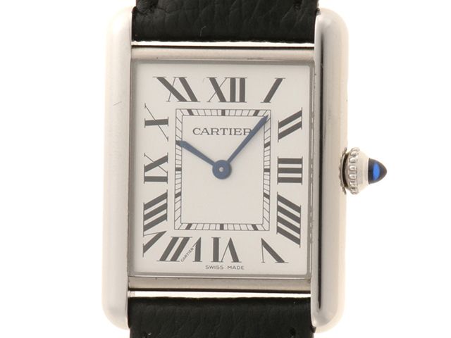 CARTIER カルティエ ウォッチ タンクマストドゥカルティエLM 時計 WSTA0041 腕時計 ステンレス シルバー クオーツ メンズ【中古】【471】
