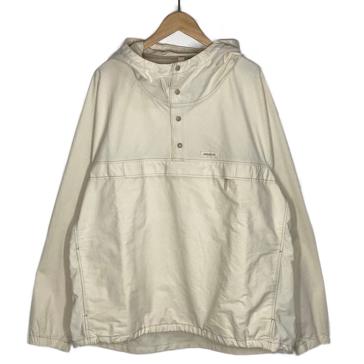 【倉吉店】 中古 patagonia | パタゴニア その他アウター Funhoggers Anorak アノラックパーカー 20325SP25 生成り サイズ：L 【92】