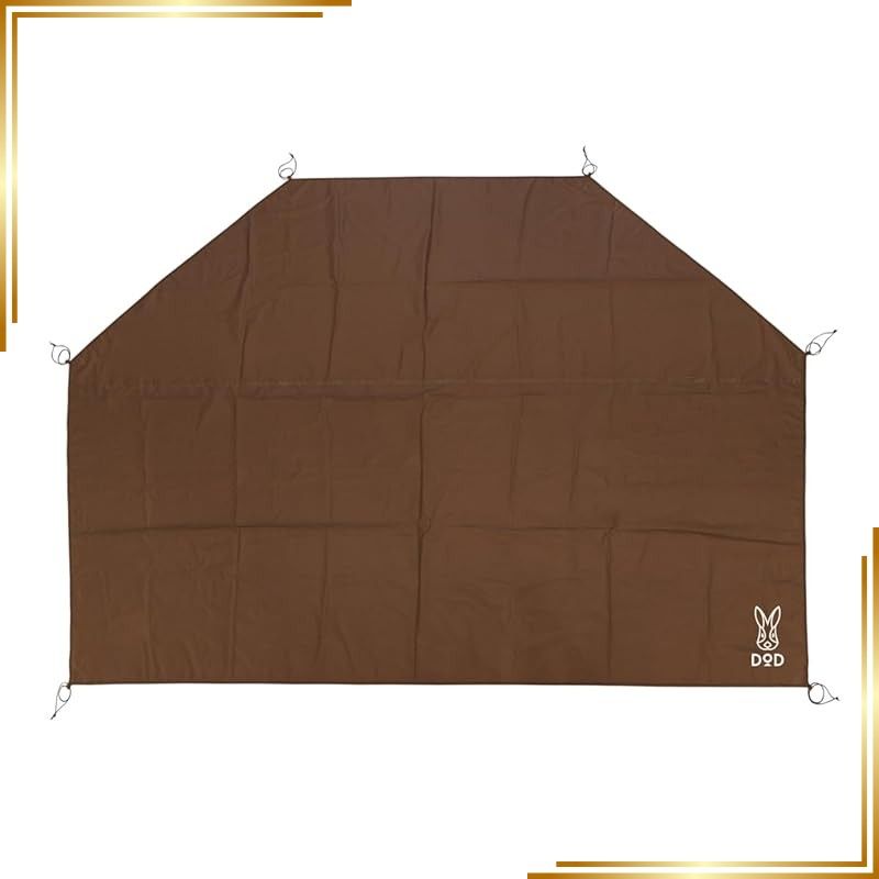 【新品】 DOD(ディーオーディー) ヤドカリテント用グランドシート410cm×270cm GS6-034-BR 1