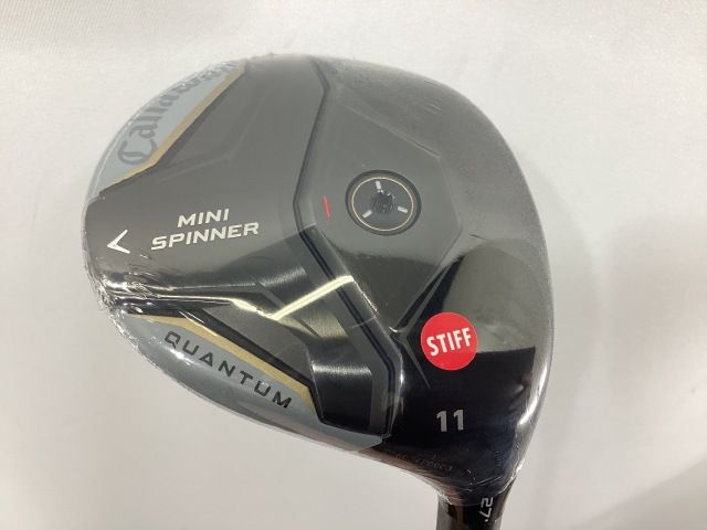 【中古】フェアウェイウッド キャロウェイ 【未使用】QUANTUM MINI SPINNER ミニスピナー 11W/ATHLEMAX 60 for CW/S/27[6911]■杭全本店
