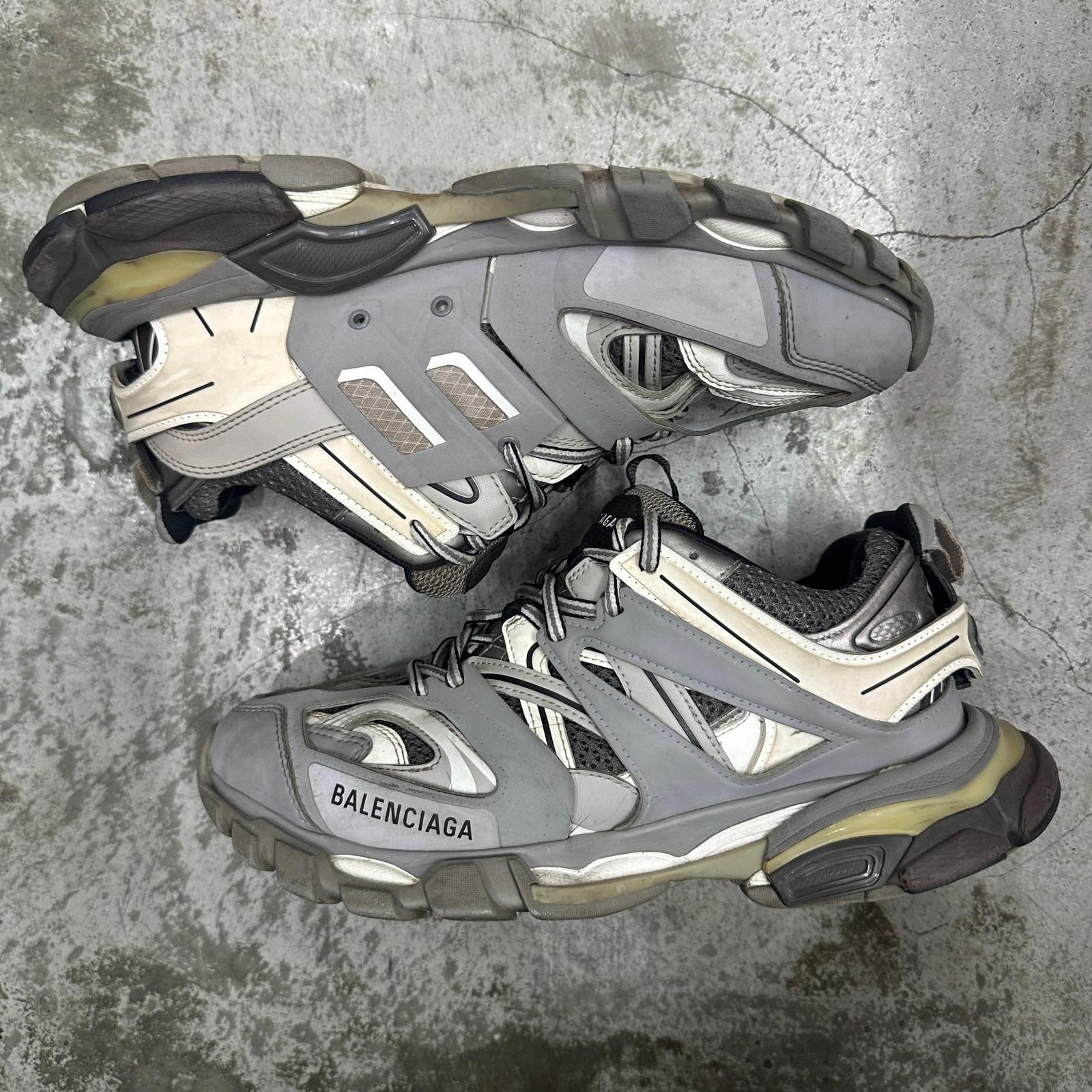 BALENCIAGA Track トラックスニーカー バレンシアガ 555036 グレー 7 