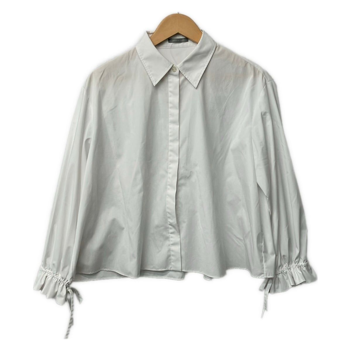 theory luxe(セオリーリュクス) 長袖シャツブラウス サイズ038 M レディース美品 - 白 リボン