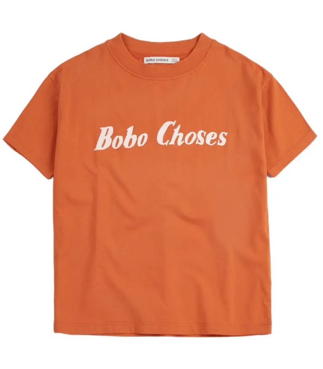 ボボショーズ オレンジ 半袖Tシャツ 8-9 1011