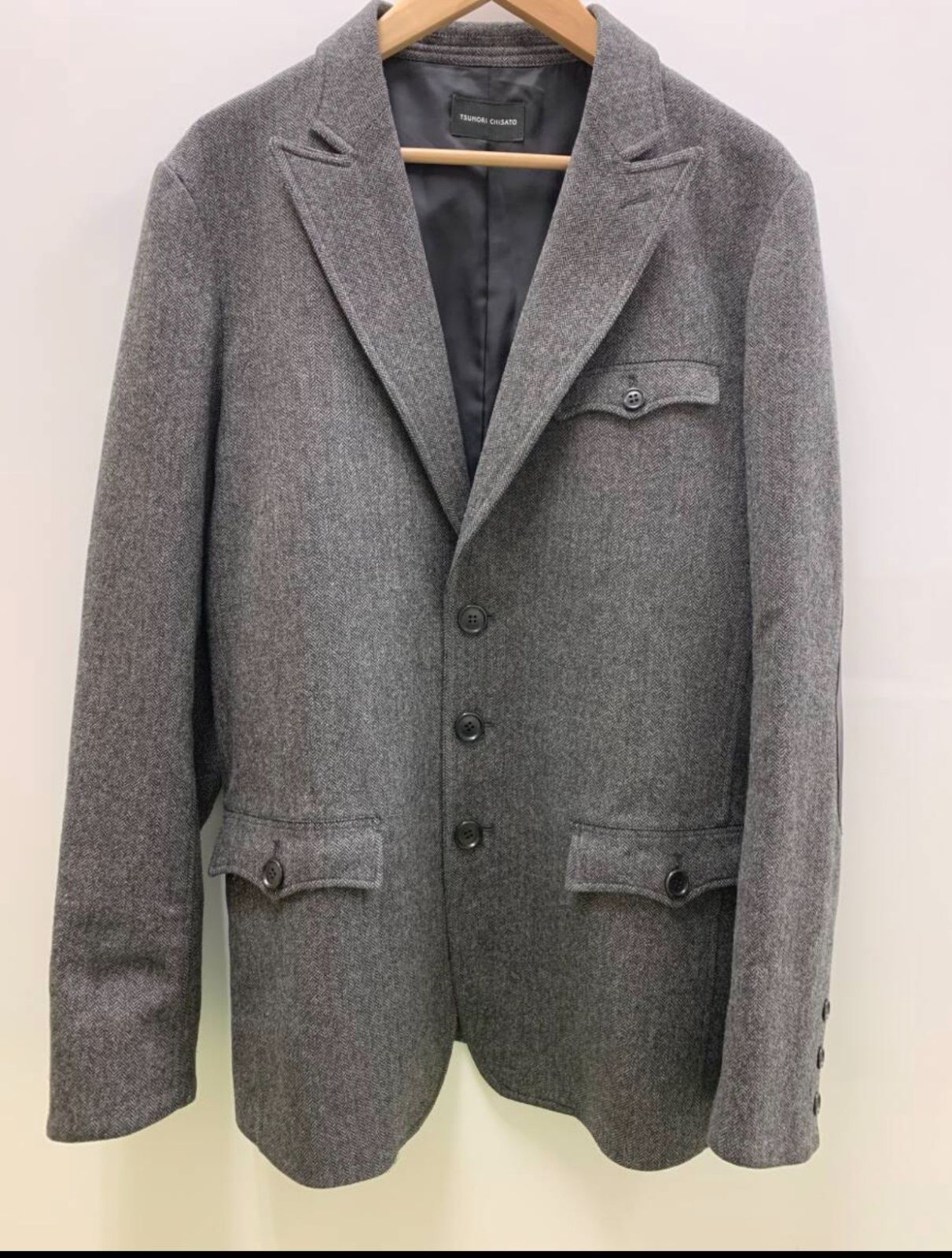 TSUMORI CHISATO テーラードジャケット サイズ3 グレー アウター TC33 