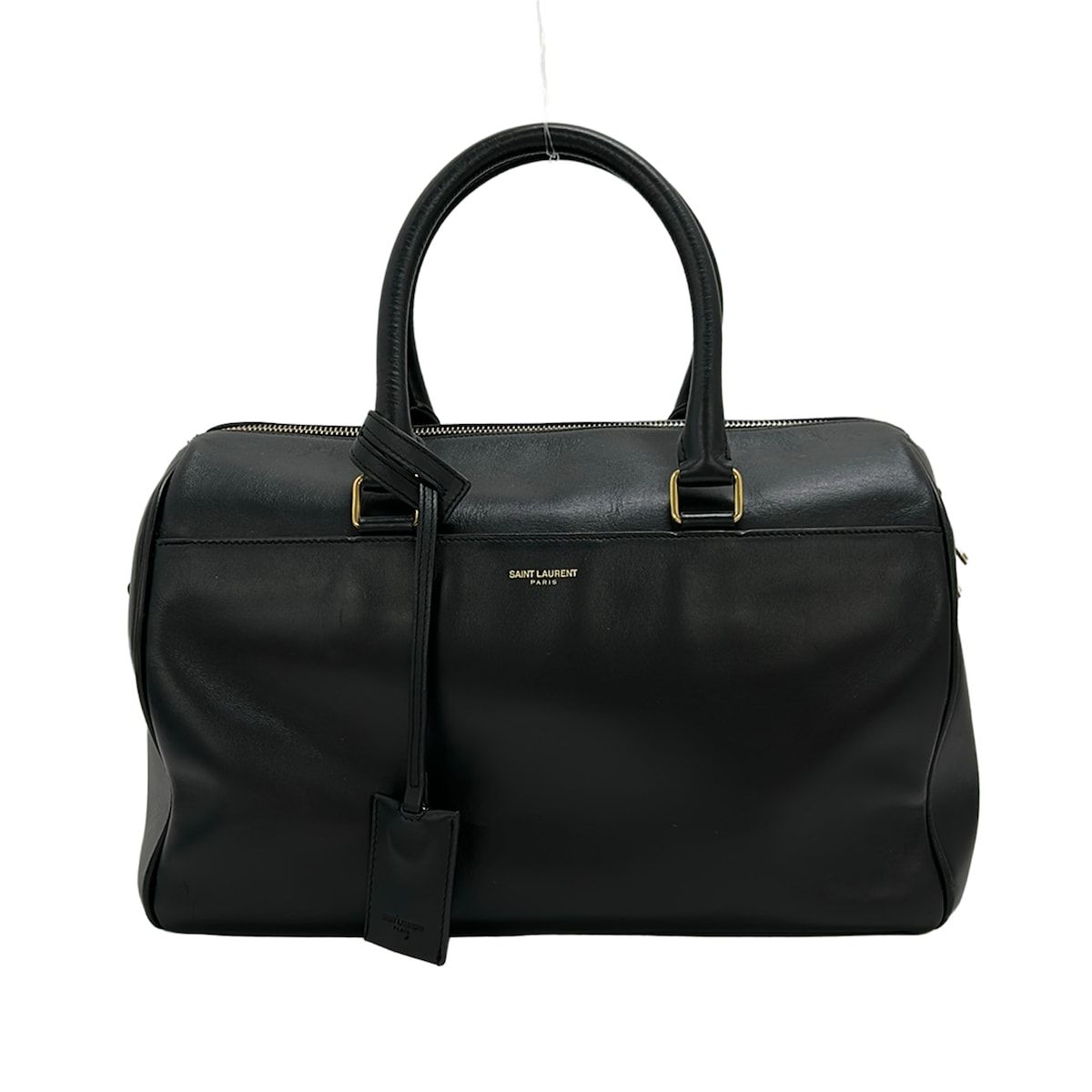 SAINT LAURENT PARIS(サンローランパリ) ハンドバッグ ダッフル6 322049 黒 レザー