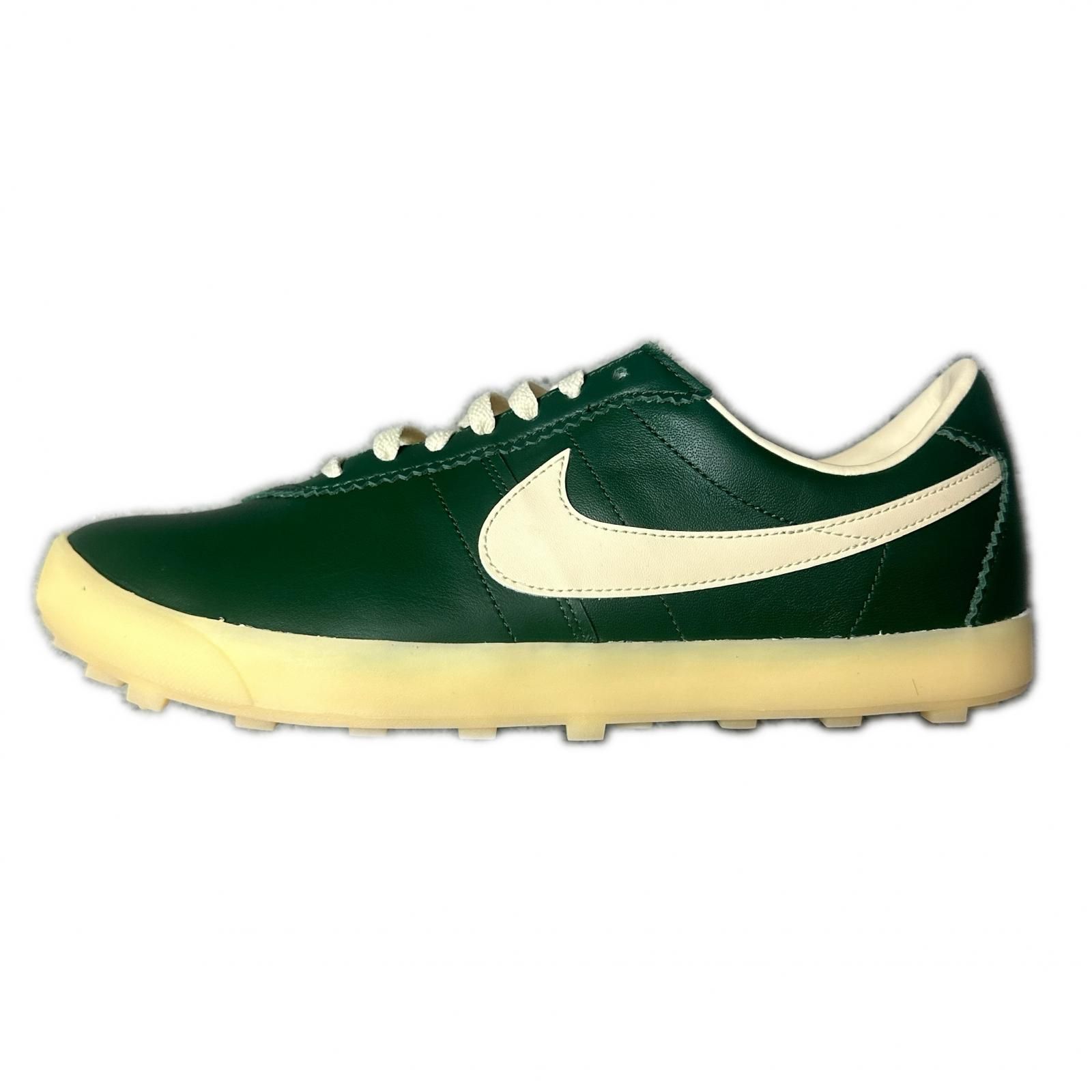 未使用 NIKE ASTROGRABBER LEATHER アストログラバー レザー ローカットスニーカー ナイキ II1259-300 グリーン 28.5cm （15710M）