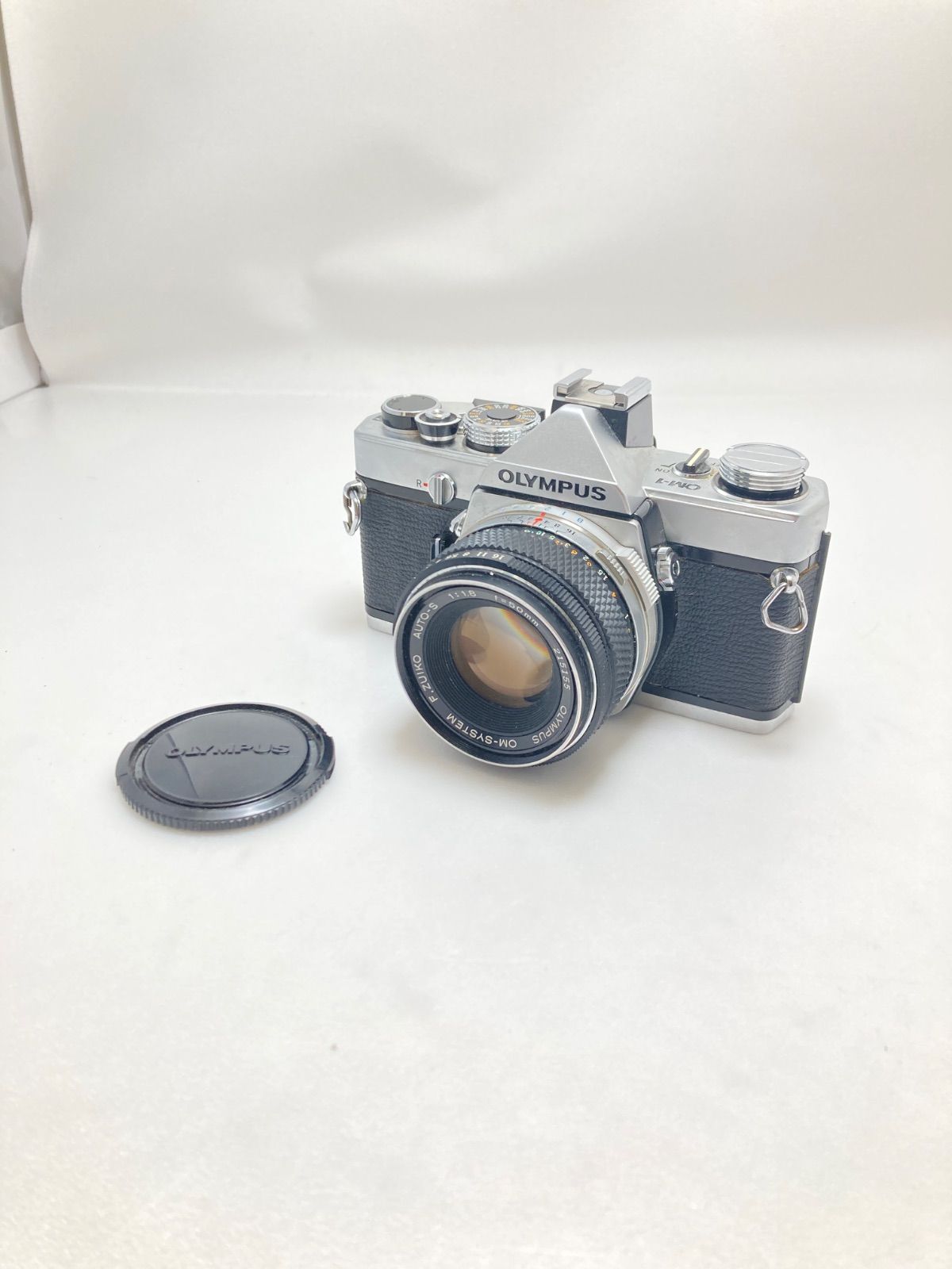 OLYMPUS オリンパス OM-1 フィルムカメラ / 50mm f1.8 レンズ - メルカリ