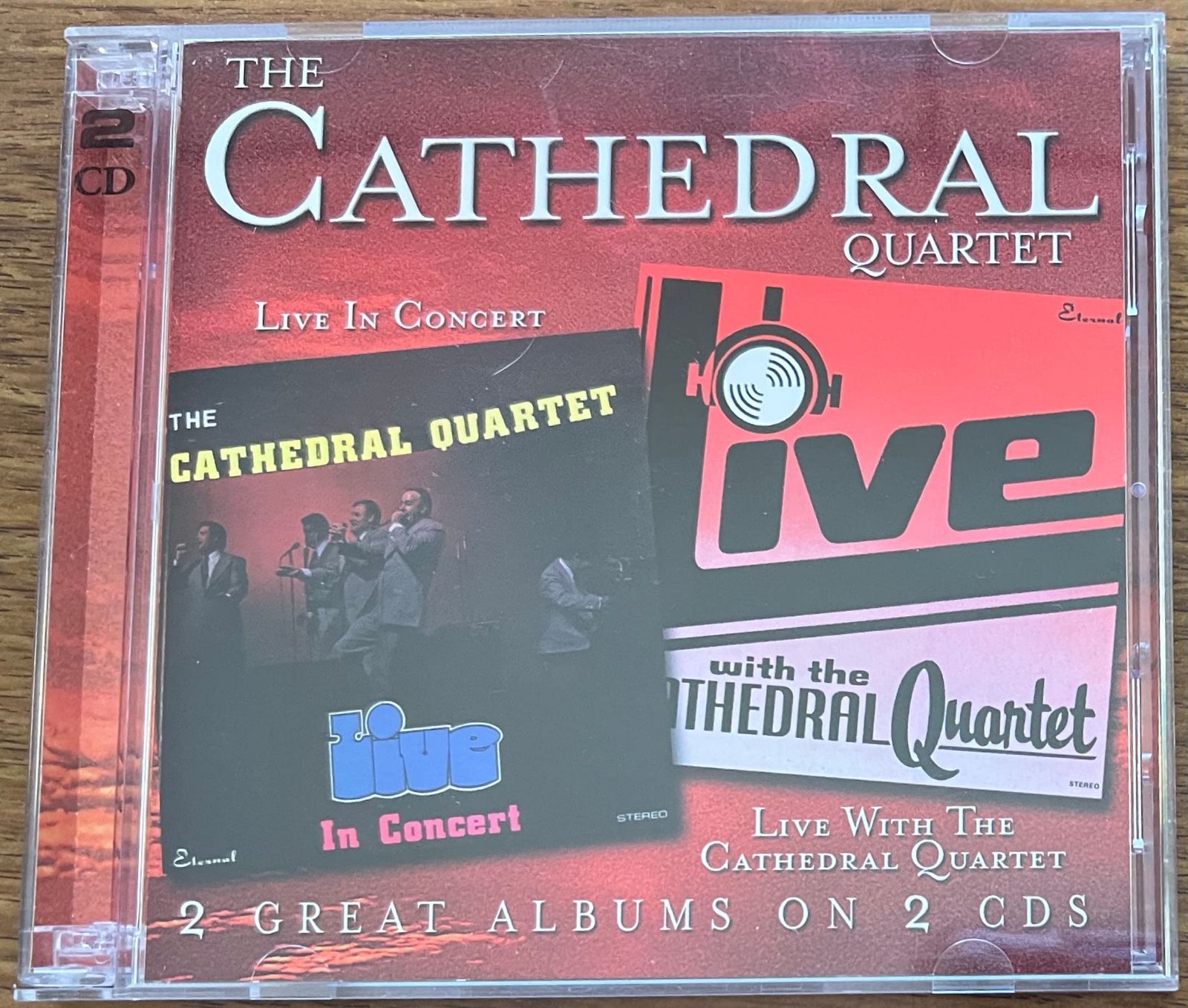 【CD】Live in Concert: Live With Cathedral Quartet