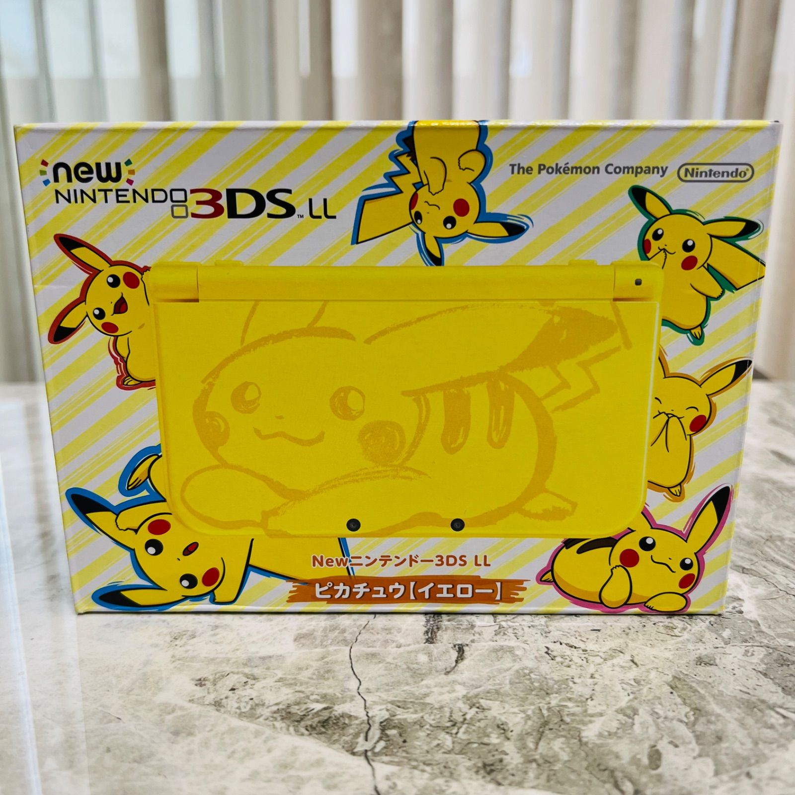【美品】Newニンテンドー3DS LL ピカチュウ【イエロー】