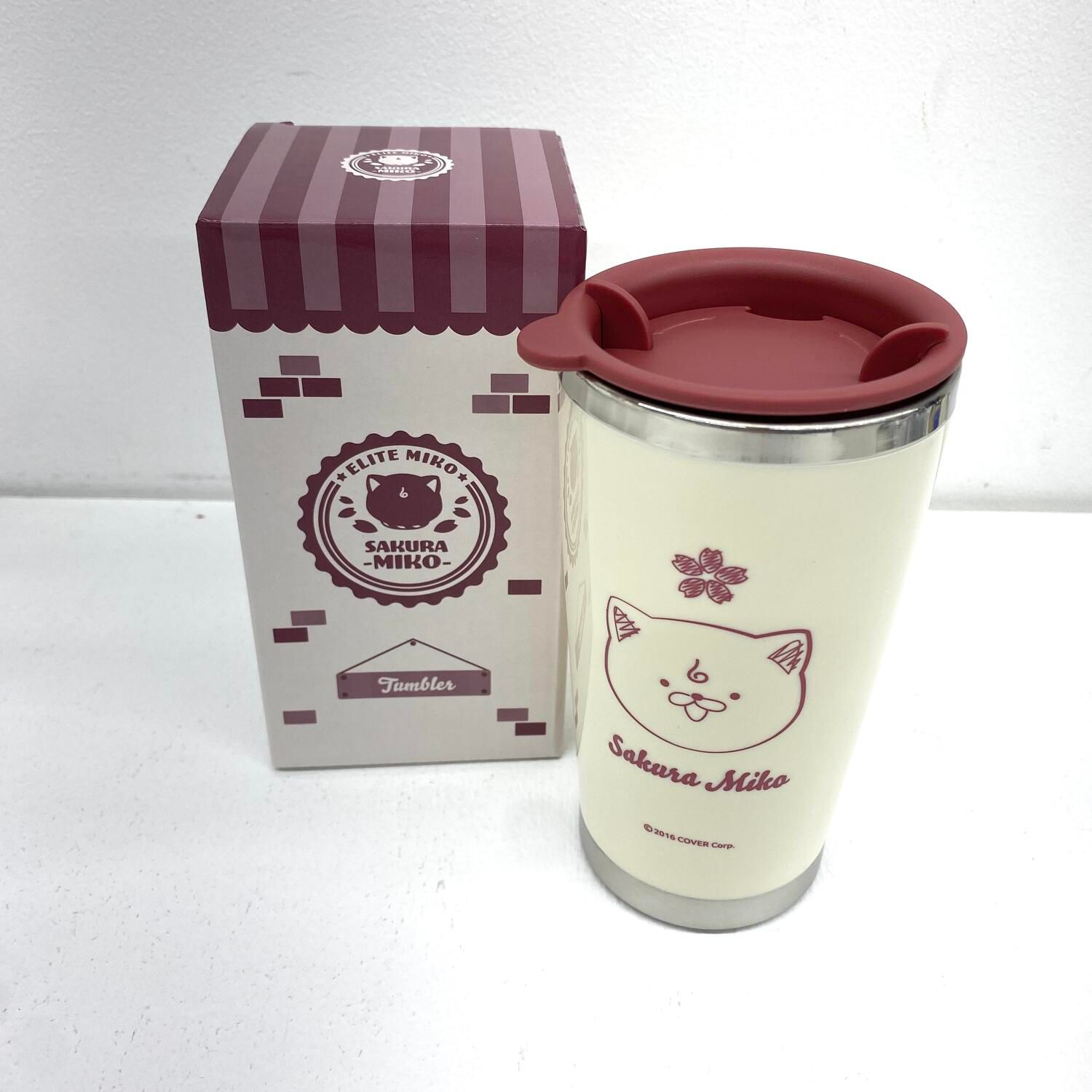【★加古川物流】中古 美品さくらみこ 誕生日記念2023 タンブラー 350ml ステンレス ：【721】