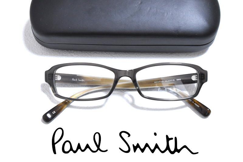 2万8000円】新品 Paul Smith SPECTACLES PS-9343-EL SMK4 ポールスミス