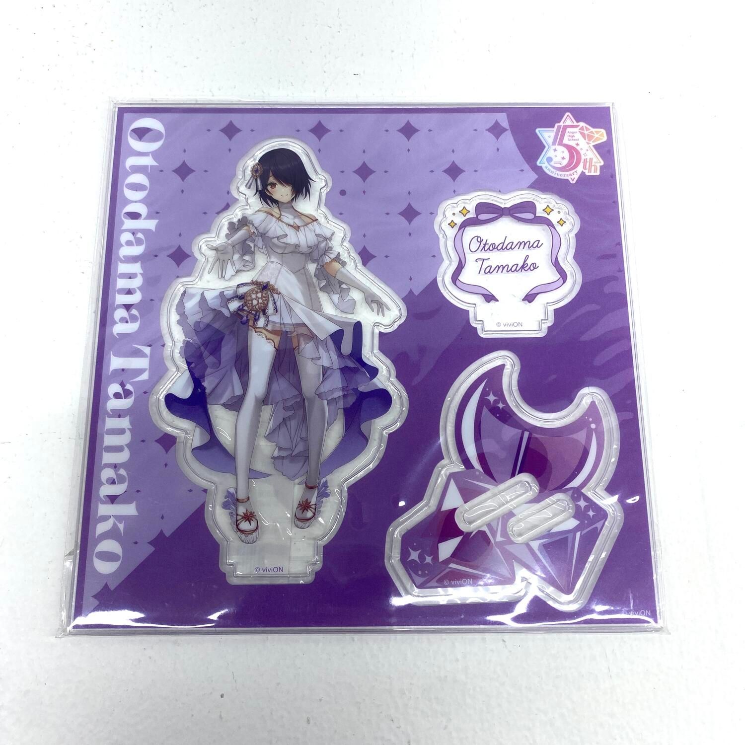 【★加古川物流】中古 未開封 あおぎり高校 音霊魂子 5th Anniversary アクリルスタンド〔2〕：1/2【721】