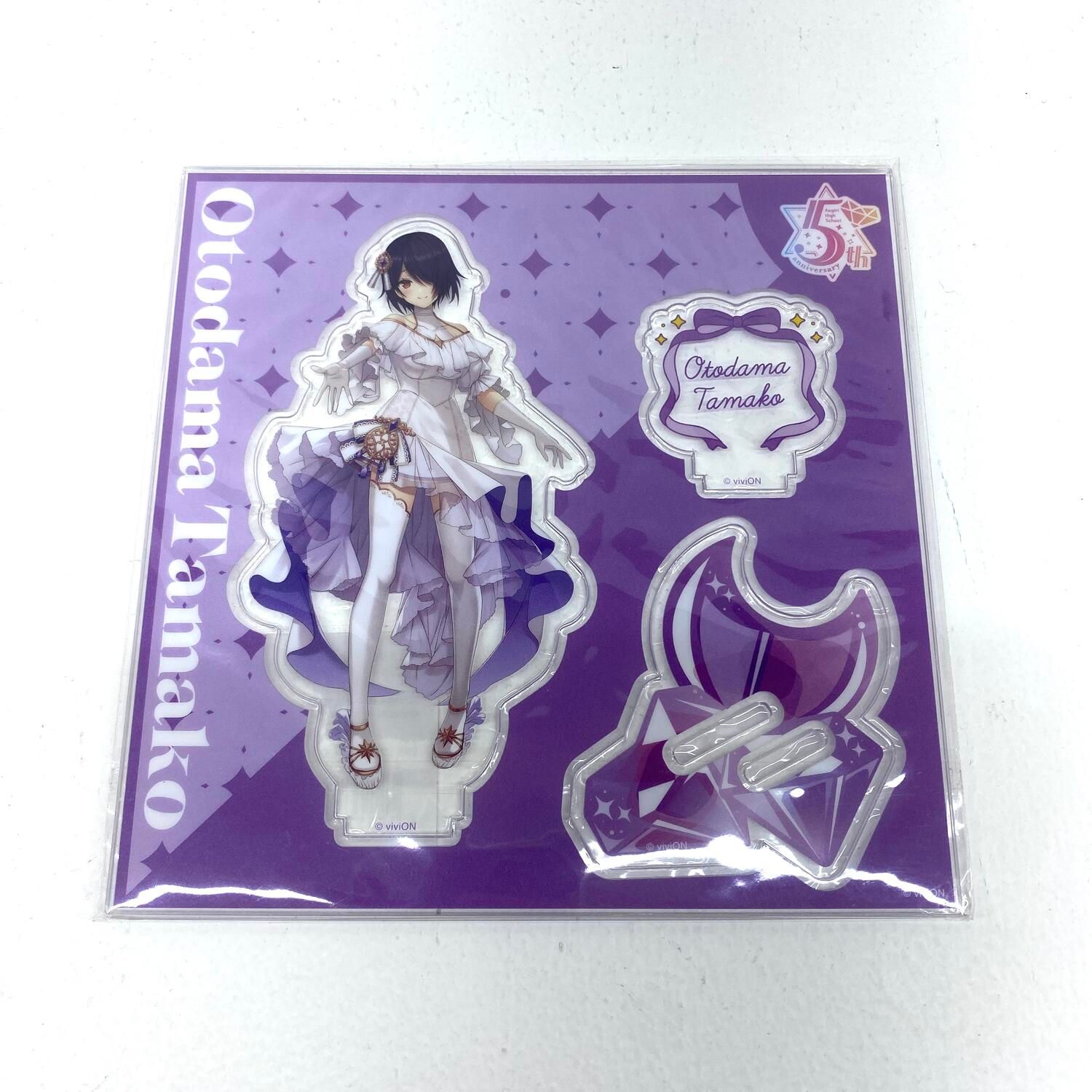 【★加古川物流】中古 未開封 あおぎり高校 音霊魂子 5th Anniversary アクリルスタンド〔2〕：2/2【721】