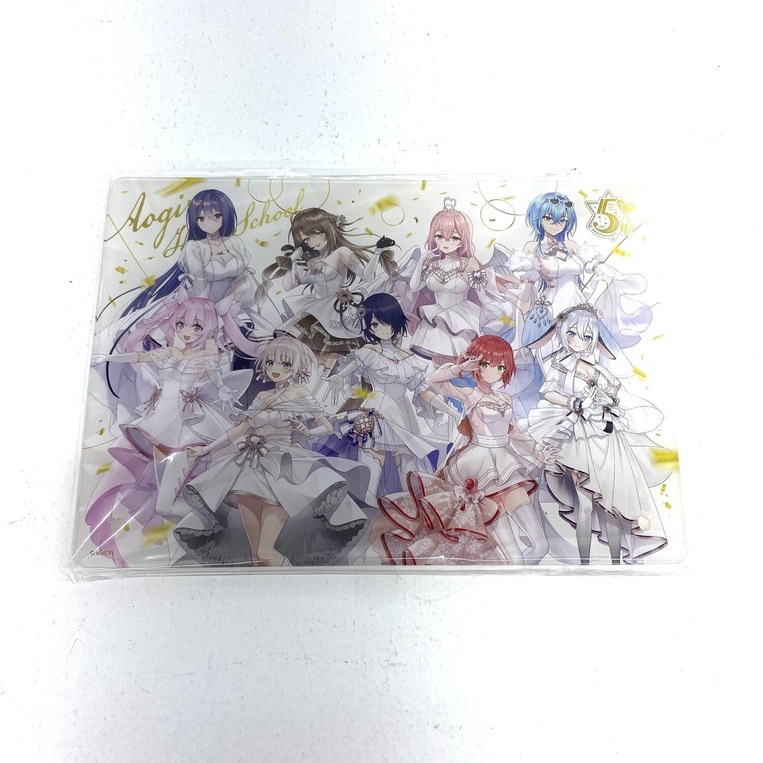 【★加古川物流】中古 未開封 あおぎり高校 5th Anniversary アクリルパネル 集合キーヴィジュアル柄〔2〕：【721】