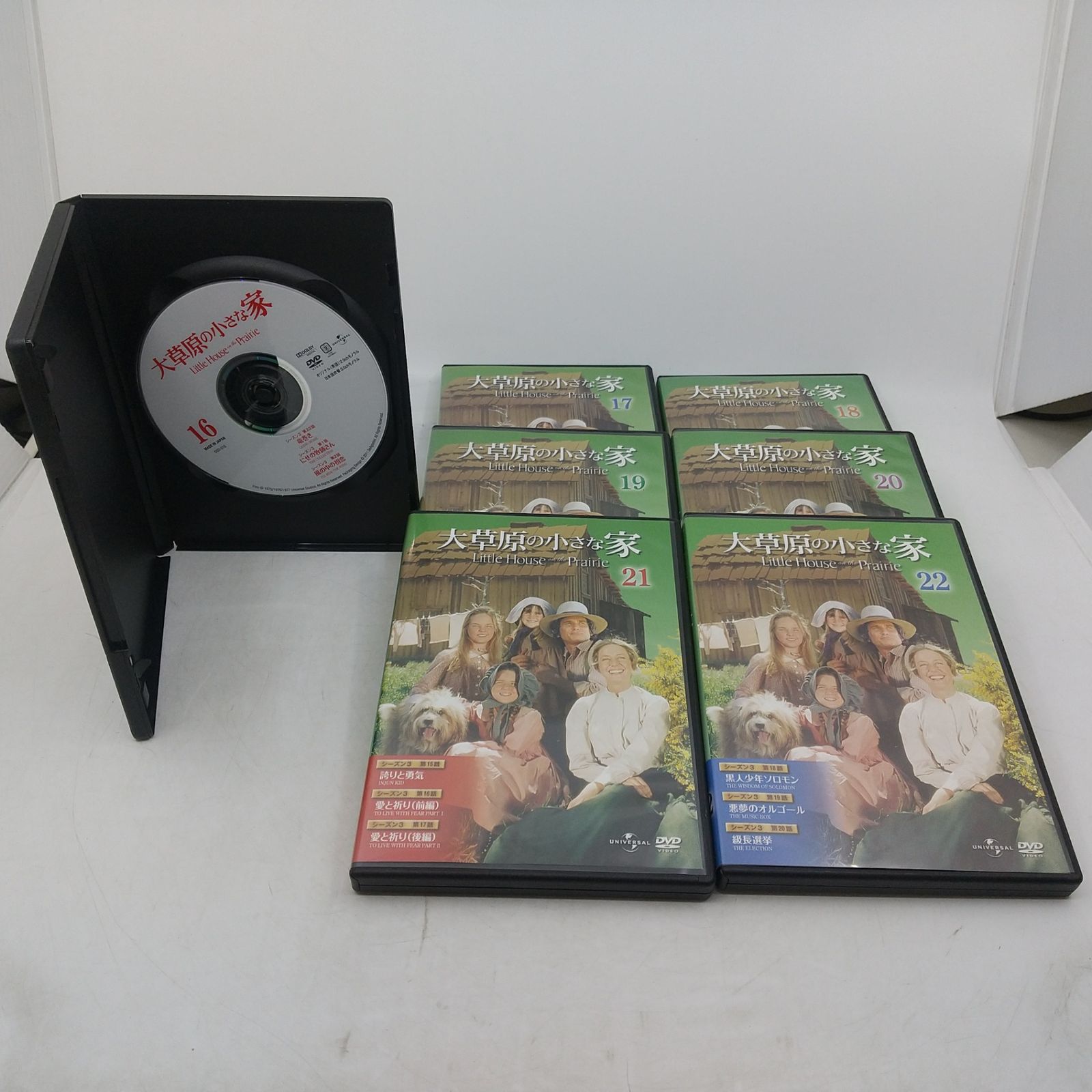 【中古】大草原の小さな家 DVD デアゴスティーニ 32巻セット まとめ売り】大草原の小さな家 DVD 1~31巻＋旅立ち 計32巻セット
