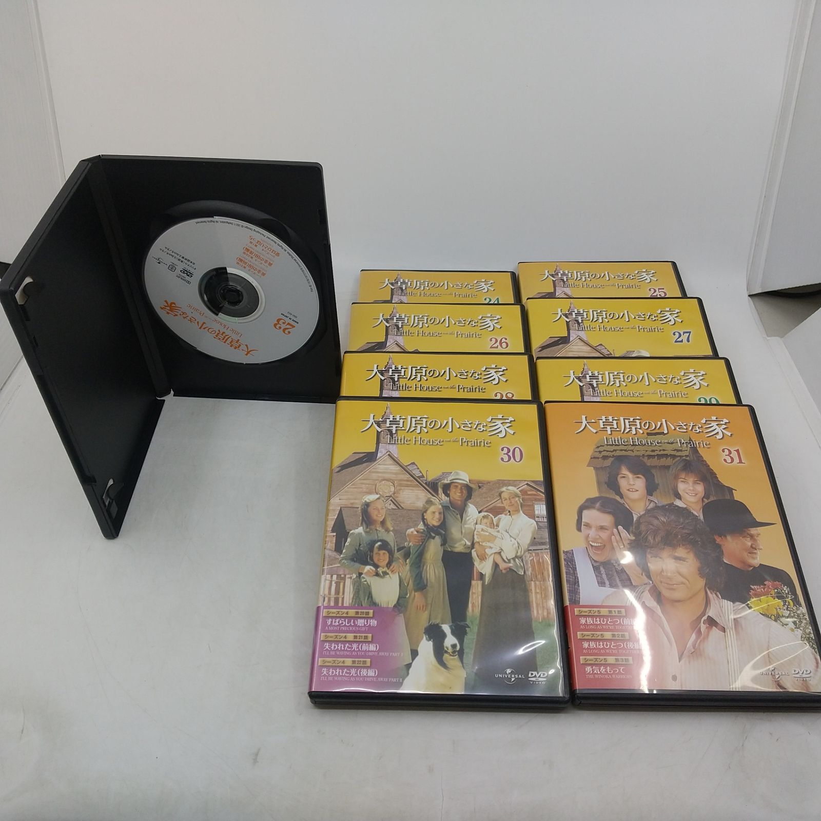 まとめ売り】大草原の小さな家 DVD 1~31巻＋旅立ち 計32巻セット