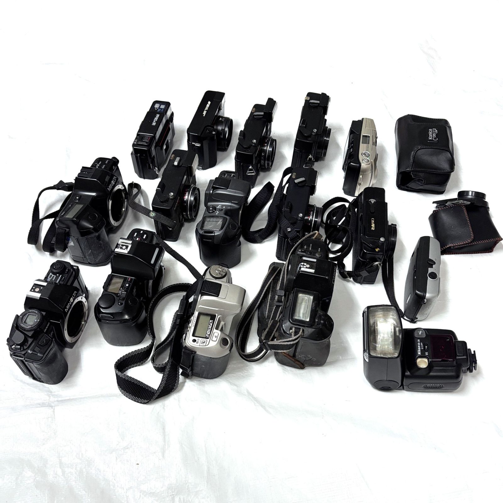 Canon 一眼レフカメラ フィルム ジャンク品 まとめ売り 6点セット Canon Nikon フィルムカメラセット多数 25個 まとめ売り ジャンク