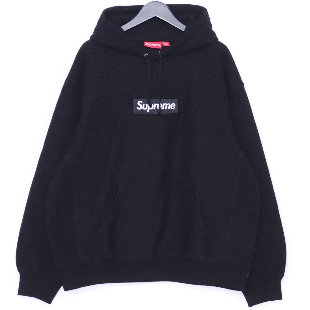未使用 SUPREME Box Logo Hooded Sweatshirt Lサイズ ブラック