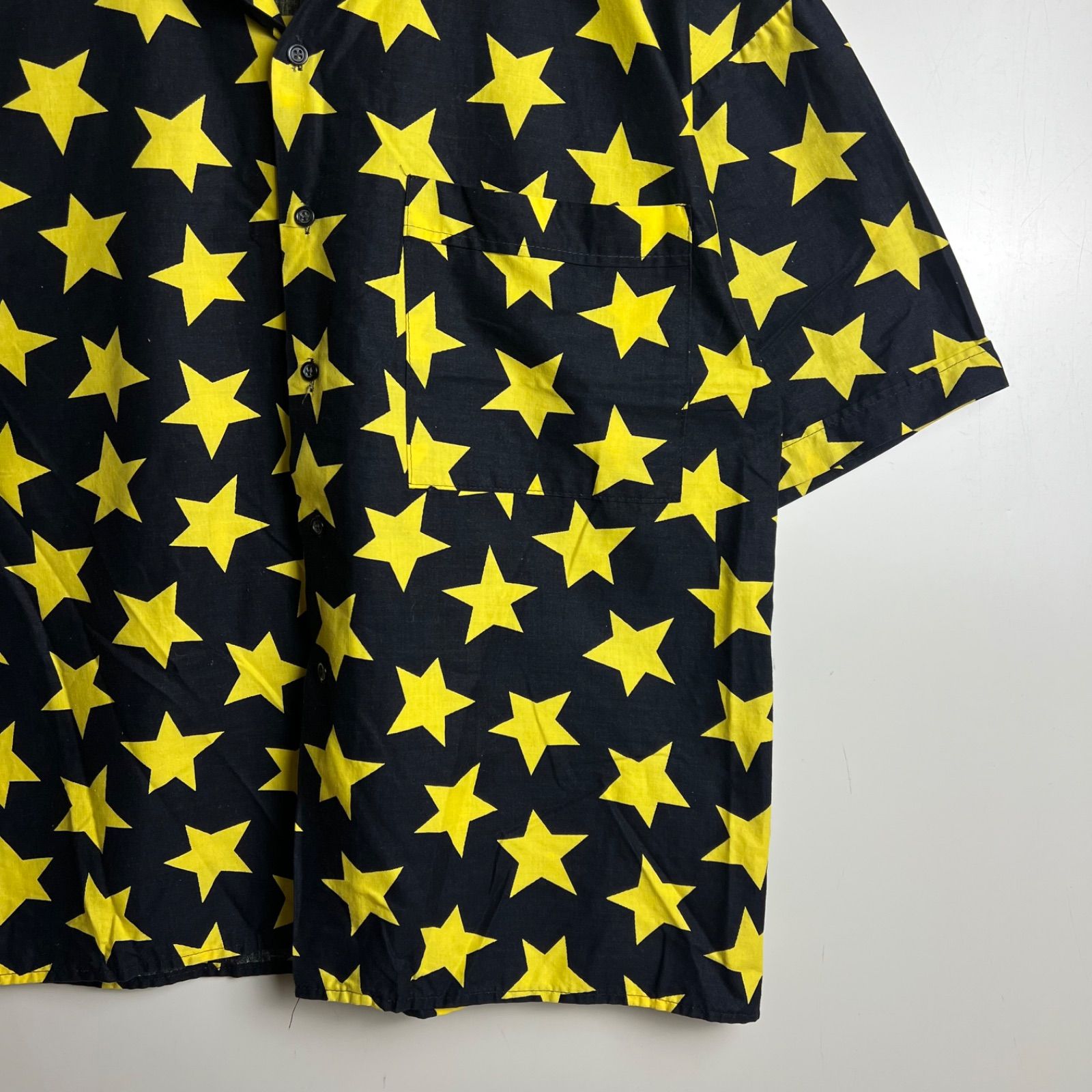 vintage 80s germany STAR OC BOX shirts ヴィンテージ ドイツ製 星柄 