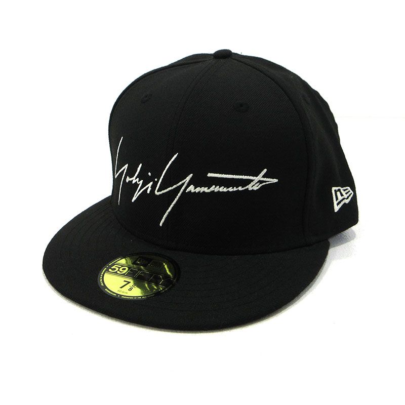 【三重本店】 中古 Yohji Yamamoto | ヨウジヤマモト キャップ NEWERA 59FIFTY スカルローズ ブラック 【118】