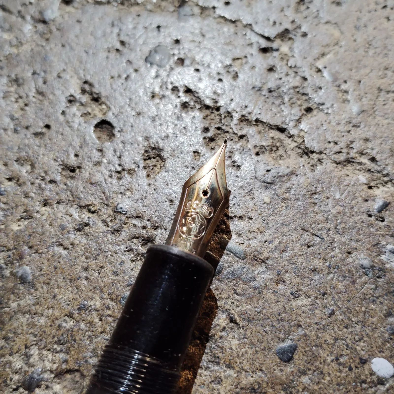 1980年代 モンブラン 146 14C 全金 EF 万年筆 Montblanc 70s~80s #146 万年筆 14K 全金ニブ モンブラン マイ