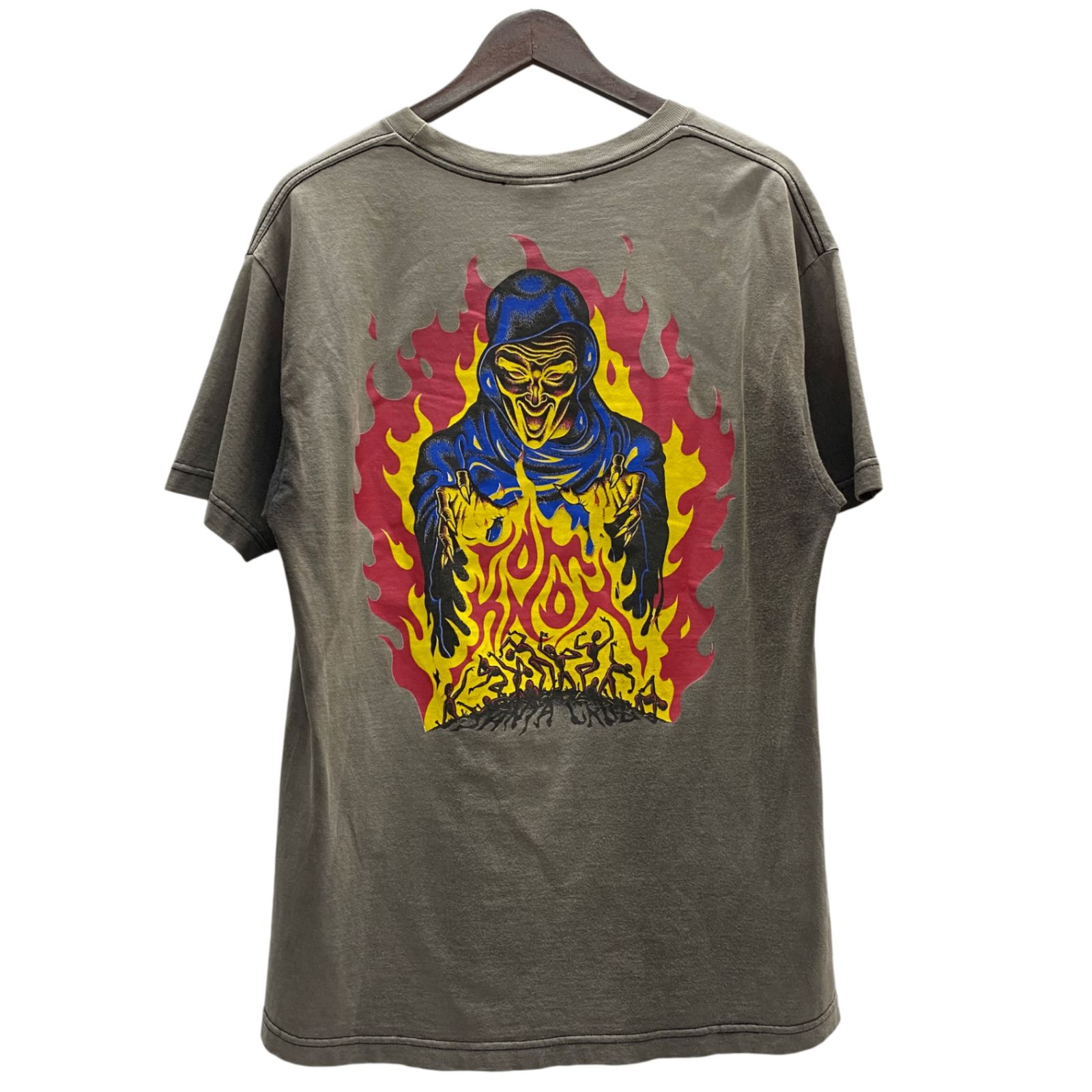 サンタクルーズ SANTA CRUZ 90's 00's NHSタグ TOM KNOX 鬼フェード Tシャツ ブラック Lサイズ 201MT-6004 VB 15,048円