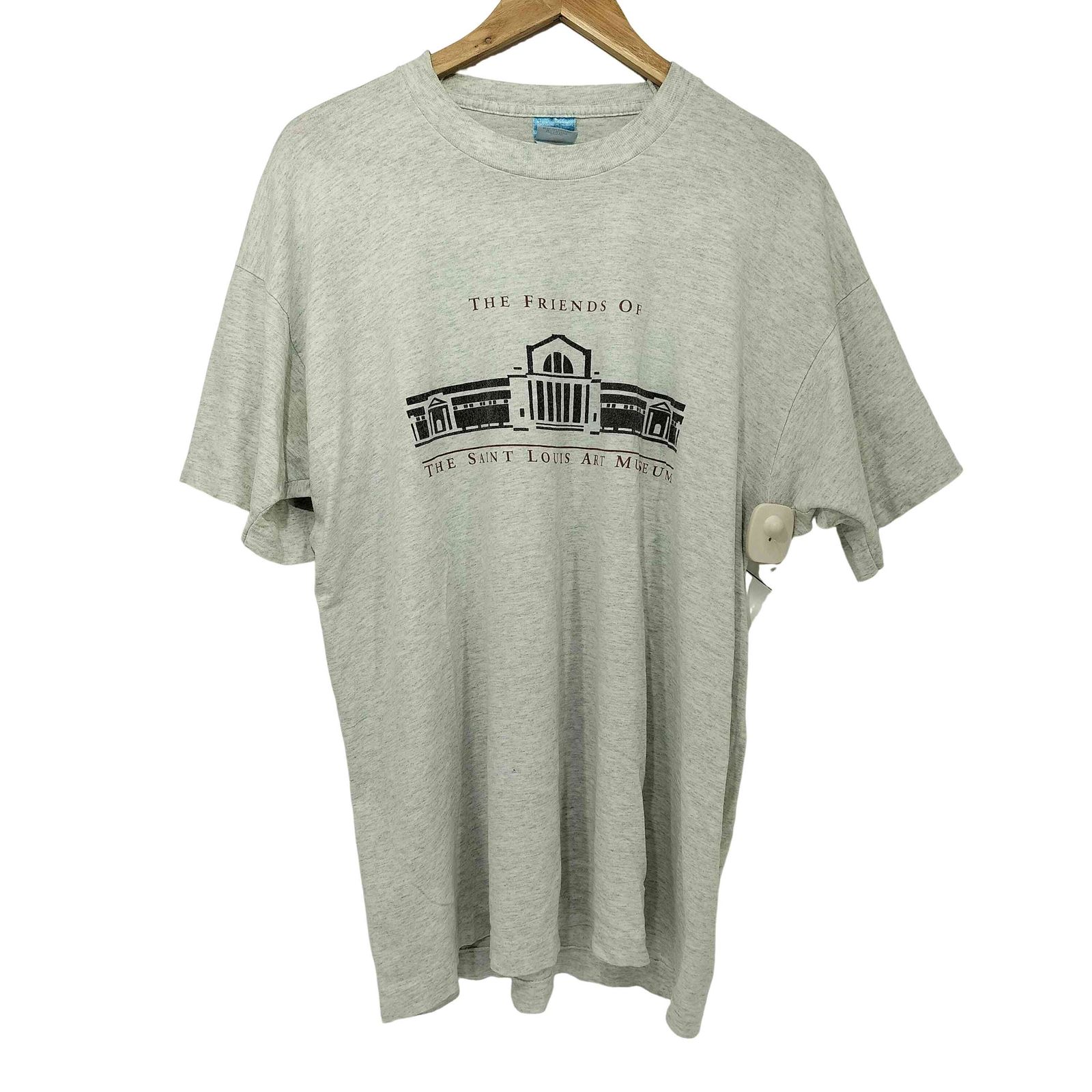 フルーツオブザルーム FRUIT OF THE LOOM 90s THE SAINT LOUIS ART MUSEUM 裾/袖 シングル アート Tシャツ メンズ import：XL