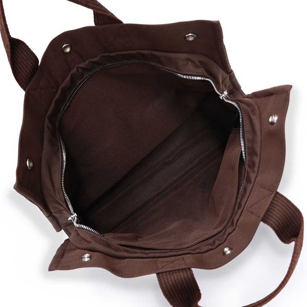 エルメス エールライン トート MM キャンバス Chocolat ショコラ