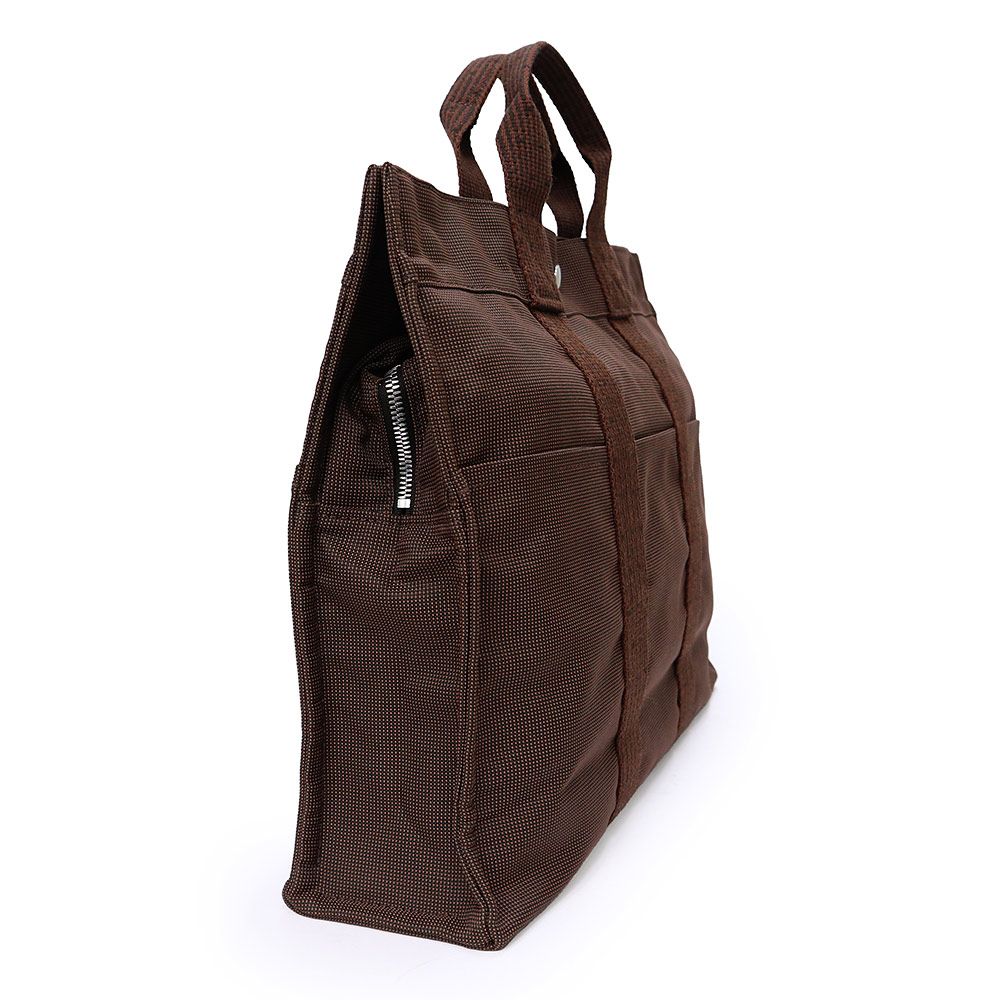 【新品未使用】HERMES エルメスエールライン パースPM キャラメルショコラ エルメス エールライン トート MM キャンバス Chocolat ショコラ
