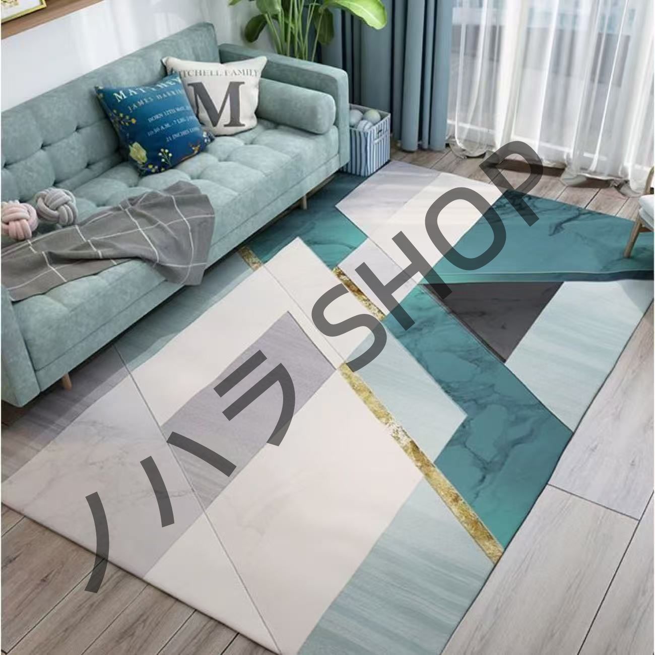 200*300cm/カーペット 滑り止め付き ラグマット ベッドルーム リビングルーム 寝室の部屋 /多機能使用 マット カーペット #A009