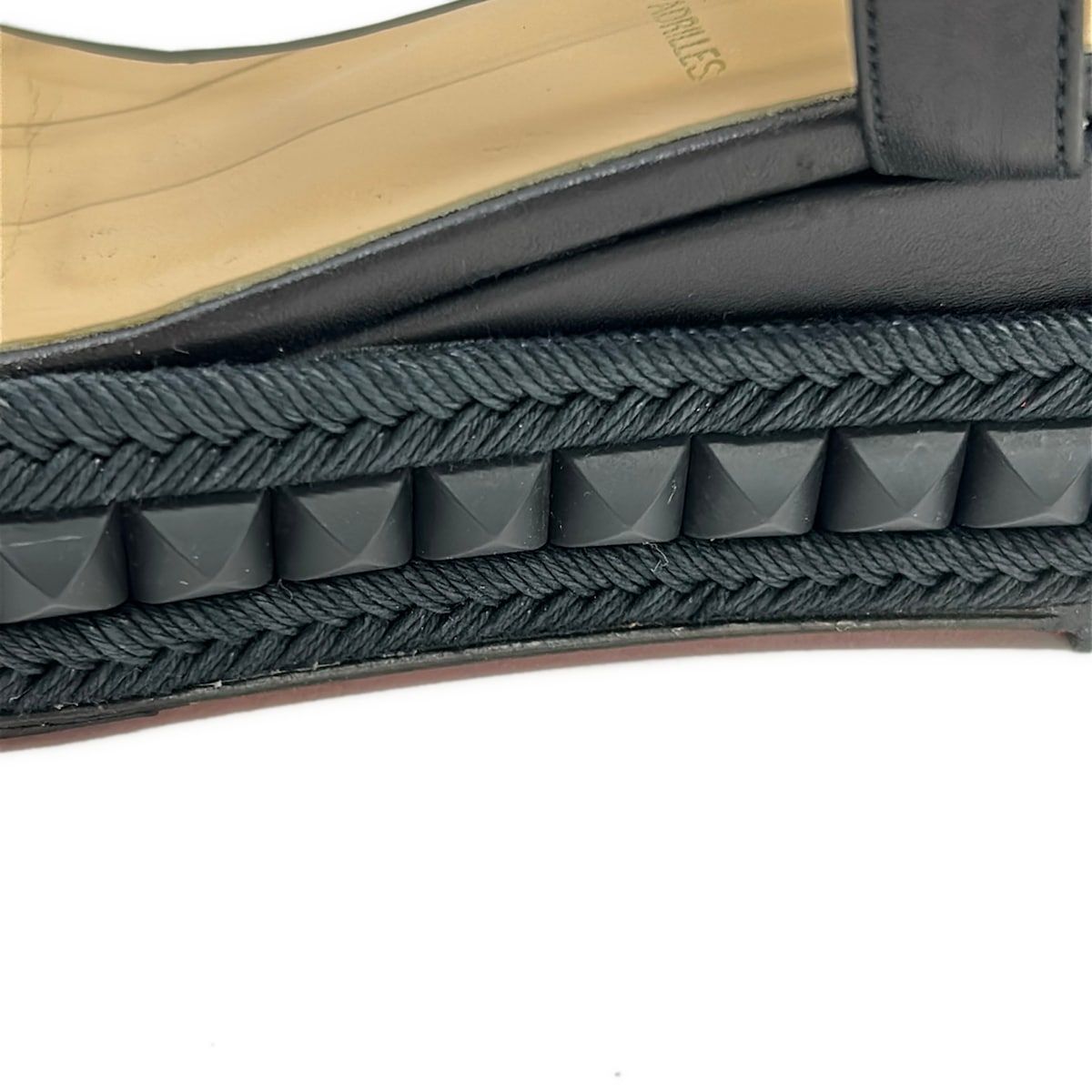 クリスチャンルブタン サンダル 34 レディース CATACLOU 60 CALF/ROPE