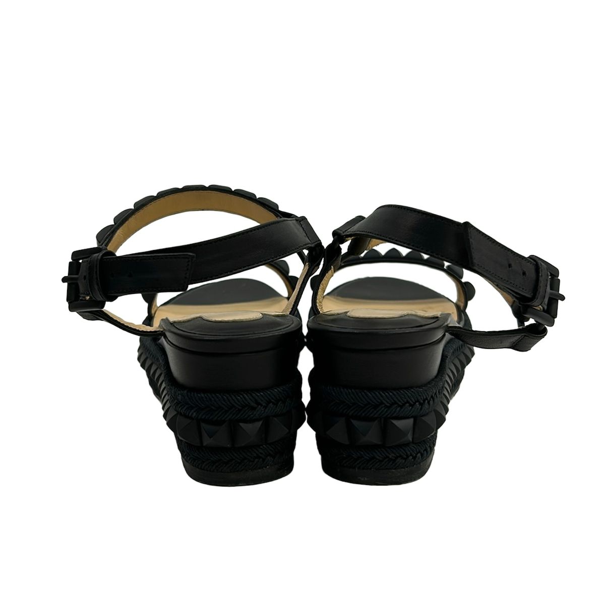 クリスチャンルブタン サンダル 34 レディース CATACLOU 60 CALF/ROPE