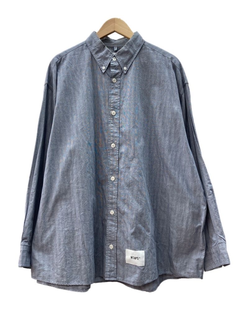 ダブルタップス WTAPS 23AW BD 02 LS COTTON BROADCLOTH. TEXTILE